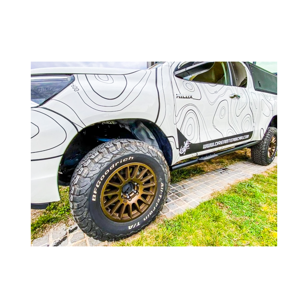 Jante alu Braid Winrace S bronze 8x17 ET30 pour Isuzu Dmax