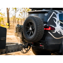 Pare chocs arrière acier Kaymar Land Cruiser 300 robuste & pratique