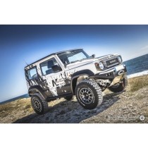 Pare-chocs avant acier Suzuki Jimny 2018+ N4-Offroad, Offroad robuste