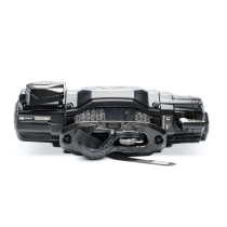 Treuil ARB 4,5T 12V avec corde synthétique 28M grise 4x4
