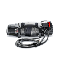 Treuil ARB 4,5T 12V avec corde synthétique 28M grise 4x4