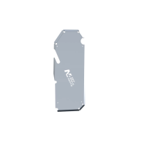 Ski protection réservoir carburant aluminium 6mm N4-Offroad pour Isuzu DMax III 2026+