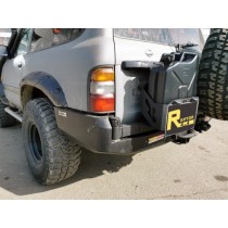 Pare-chocs Arrière Raptor 4x4 Nissan Patrol Y61 avec Porte-Roue et Porte-Jerrican