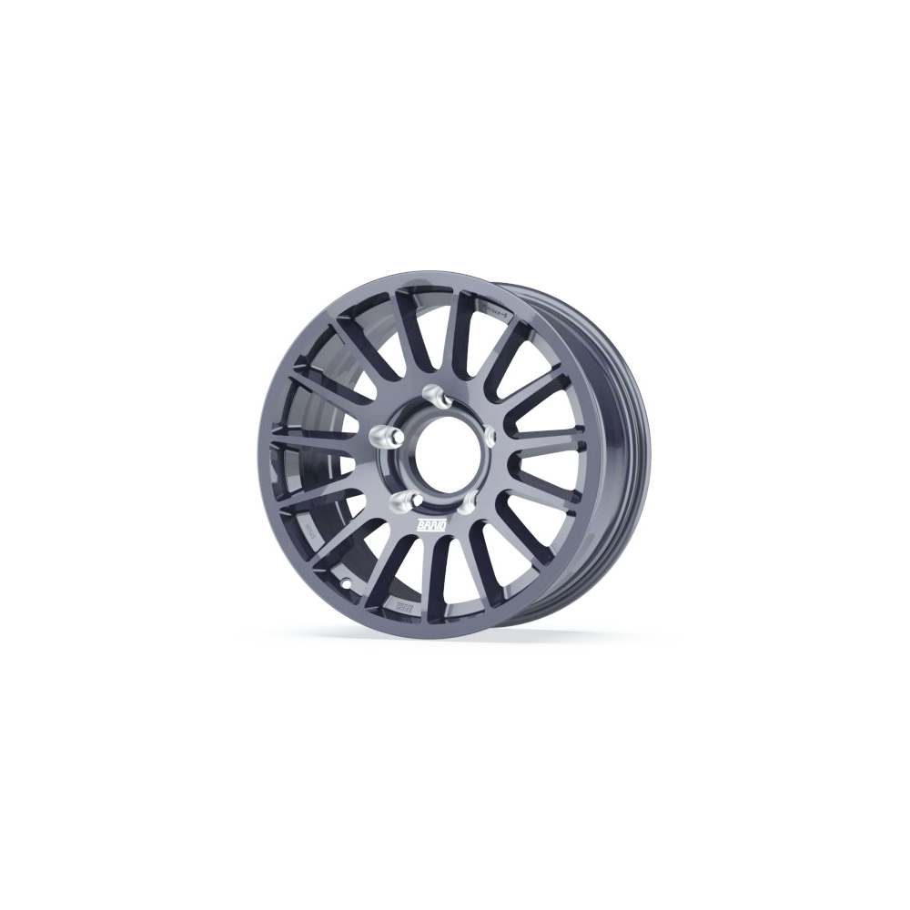 Jante alu Braid Winrace 7x16 grise 5x150, design sport premium