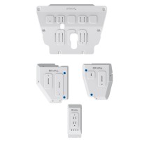Blindage Rival Dacia Duster 2023+ : Kit 3 pièces robuste