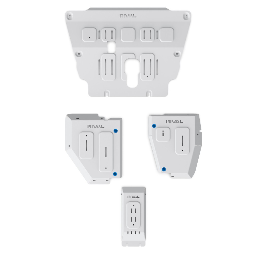 Blindage Rival Dacia Duster 2023+ : Kit 3 pièces robuste
