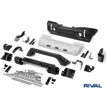 Bumper avant Rival Jeep Wrangler JK/JL Stubby compétition robuste