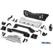 Bumper avant Rival Jeep Wrangler JK/JL Stubby compétition robuste