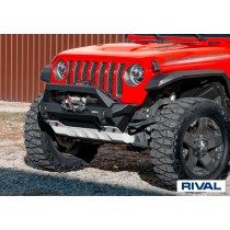 Bumper avant Rival Jeep Wrangler JK/JL Stubby compétition robuste