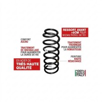 Ressort avant xt-automotive +6cm pour Nissan Patrol GR Y61, acier haute qualite, traitement thermique, peinture haute resistance