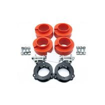 Kit de Cales de Rehausse +4 cm pour Suzuki Vitara jusqu’à 2004 – Entretoises Polyuréthane + Rallonges d’Amortisseurs