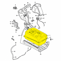 Réservoir Suzuki Santana Samurai 413 Injection 8 ou 16 Soupapes