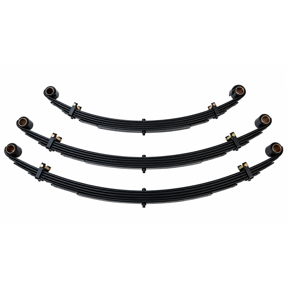 Kit 4 Lames de Ressorts +5 cm Nissan Patrol TR G160 3.3L / K260 2.8L – Avant + Arrière