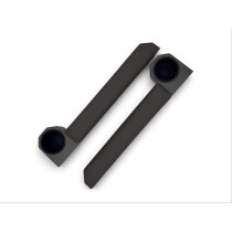 Paire d’accoudoirs de couleur beige avec porte-gobelets pour Toyota Land Cruiser Série 7