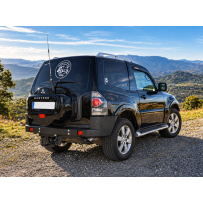 Pare-Chocs Arrière Acier BestMetal 4x4 M1 Mitsubishi Montero V80 Court