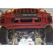Protection sous moteur Jeep Cherokee KJ 2001-2008 acier