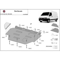 Protection Moteur Boîte Fiat Ducato 1994-2006 Acier 2 mm