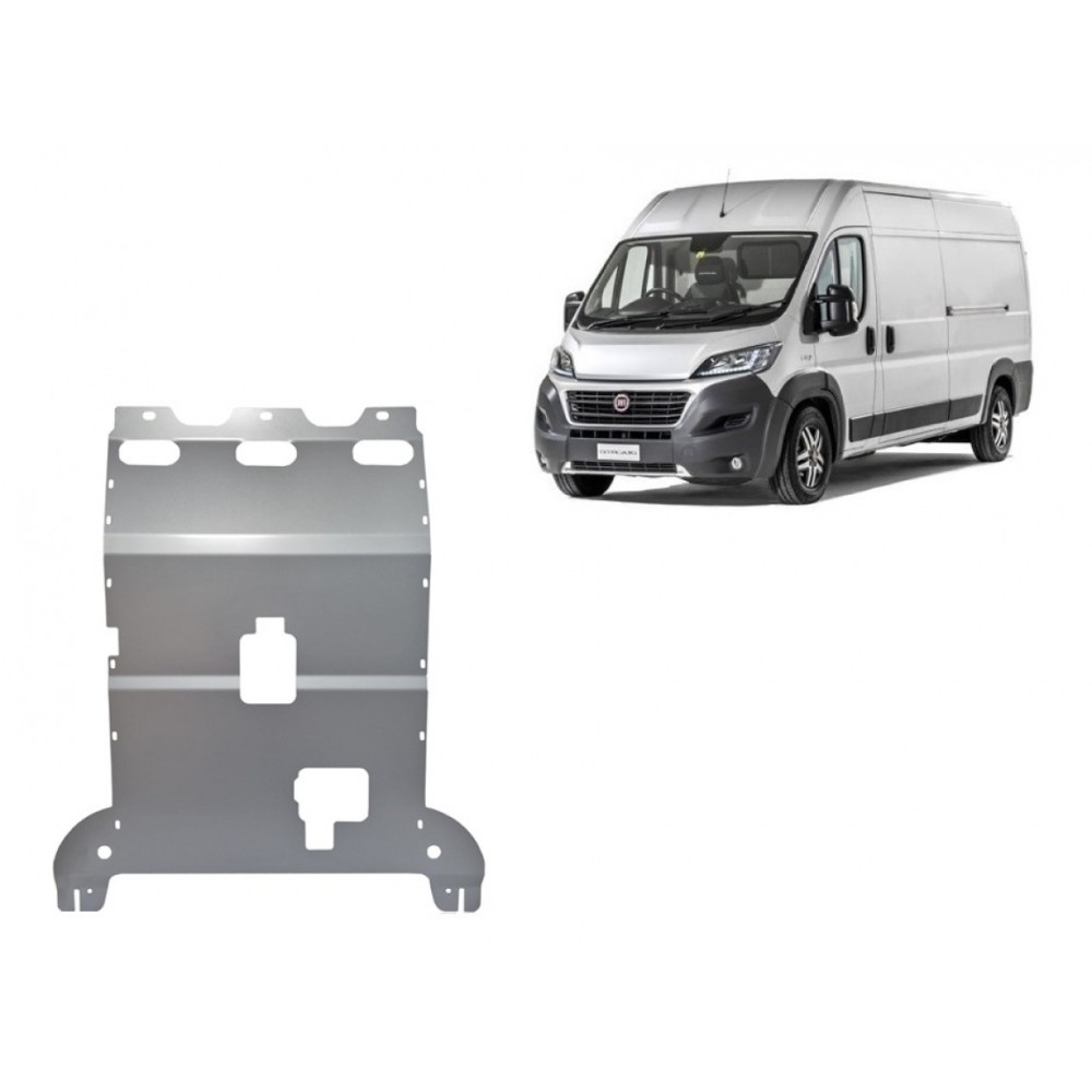 Protection Aluminium Moteur Fiat Ducato 2016-2026 – 4 mm