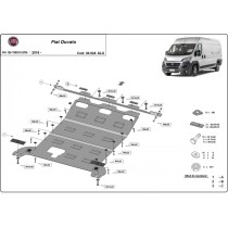 Protection Aluminium Moteur Fiat Ducato 2016-2026 – 4 mm