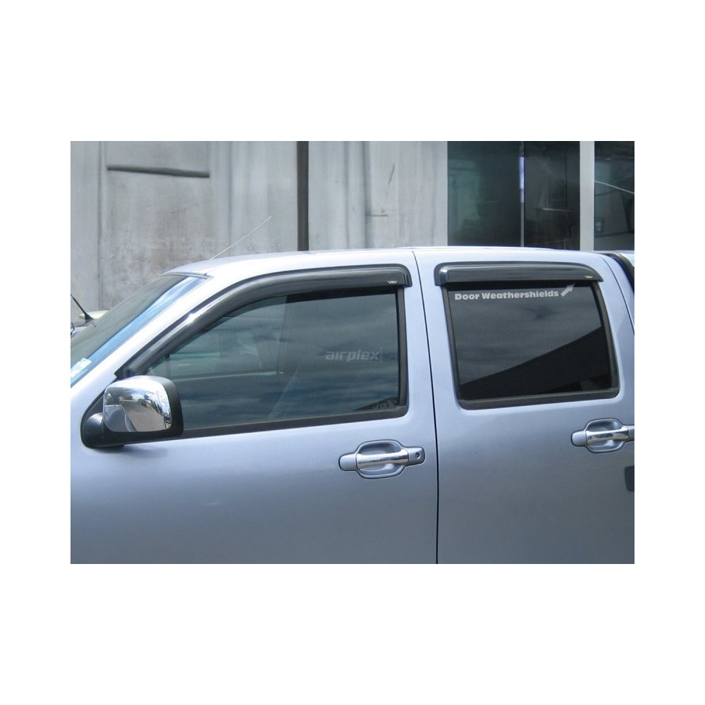 Déflecteurs de vitre Isuzu D-Max 2007-2011 – 4 pièces Airplex