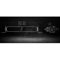 Kit Barres LED Slimlux 30W Lumidrive 283mm x2 - Puissance & Style