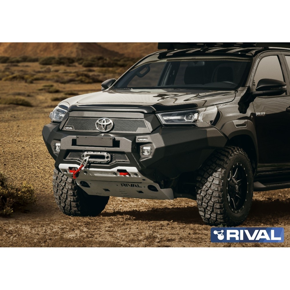 Pare-Chocs RIVAL Aluminium Toyota Hilux Revo 2021+ LED