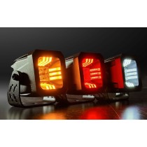 Kit Feux DARK DRIVE 25W Blanc/Orange LUMIDRIVE - Puissance & Style