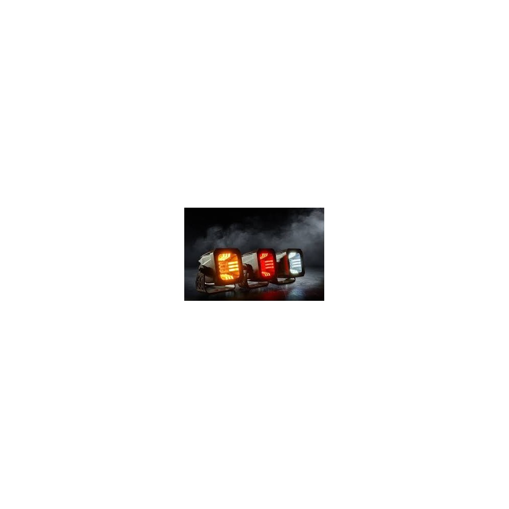 Feu Dark Drive 25W Rouge/Orange Lumidrive – Éclairez avec style