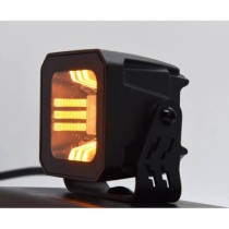 Feu Dark Drive 25W Rouge/Orange Lumidrive – Éclairez avec style