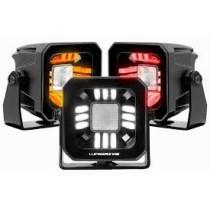 Feu Dark Drive 25W Rouge/Orange Lumidrive – Éclairez avec style
