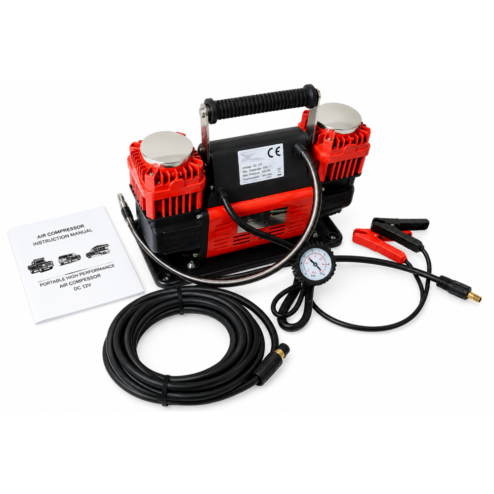 Compresseur Portable Tyrex Bi-Cylindre 300 L/min 4x4