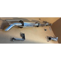 Échappement Tecinox HZJ78 moteur HDJ80 1HD-T 1999-2007