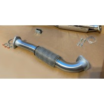 Échappement Tecinox HZJ78 moteur HDJ80 1HD-T 1999-2007