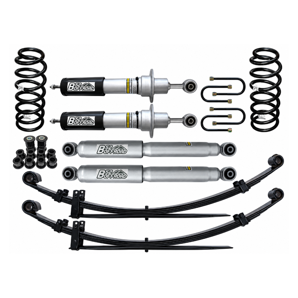 Kit Réhausse +5 cm B52 Offroad Nissan Navara D40 King Cab – Suspension Complète