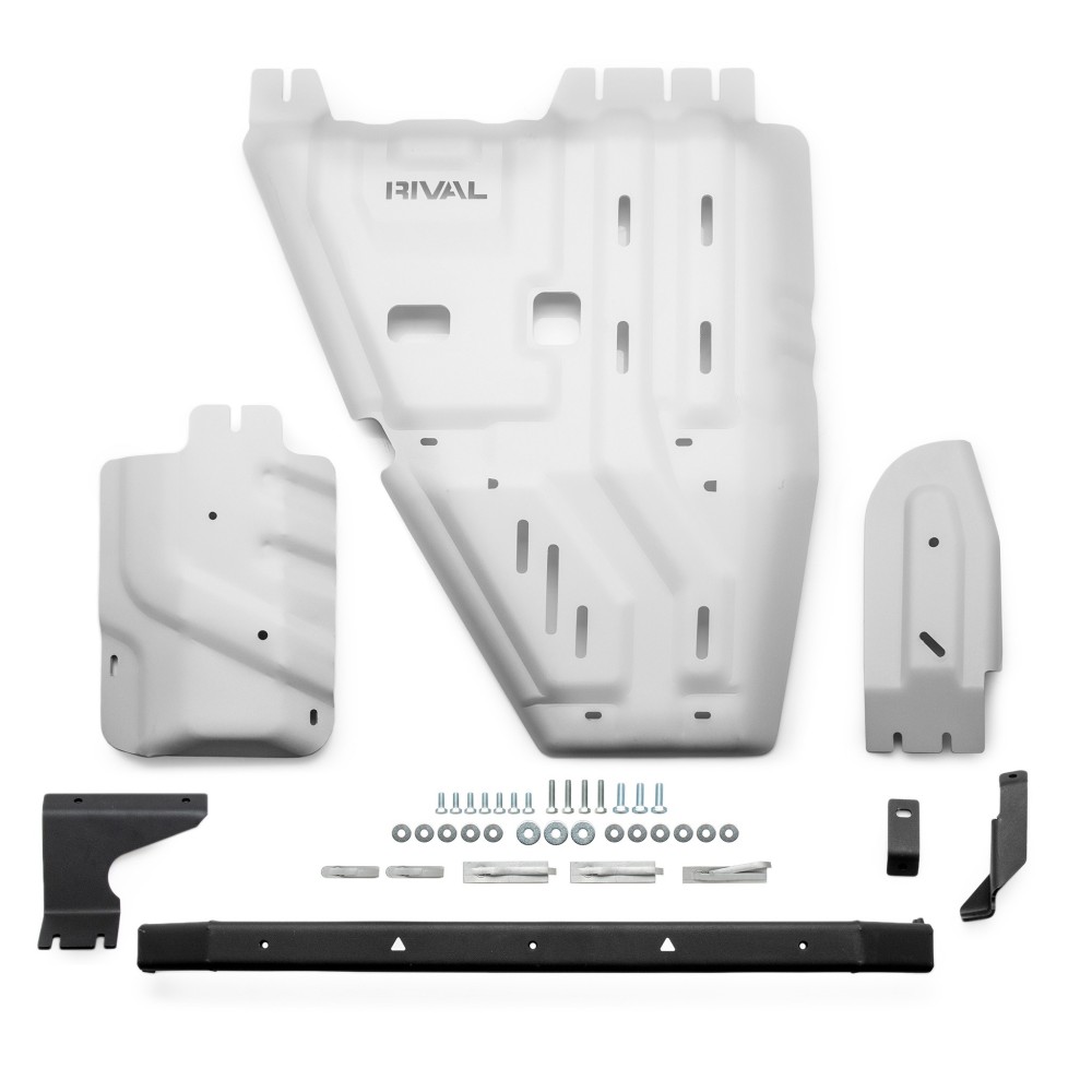 Blindage RIVAL Hilux 2026+ BT AdBlue DPF Aluminium 6 mm