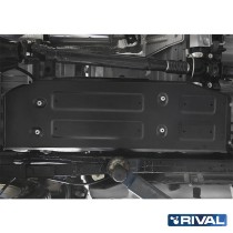 Plaque de protection acier 3mm RIVAL pour Toyota Hilux 2026+ – Bl