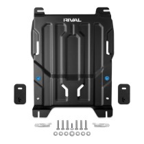 Plaque de protection 3mm RIVAL acier Ford Ranger 2025+ solide