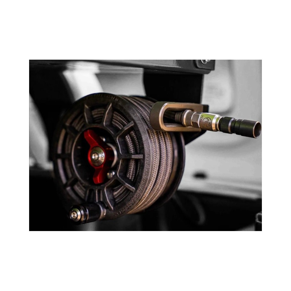 Enrouleur compact Apex CRS 20' 6m pour gonflage 4x4 efficace