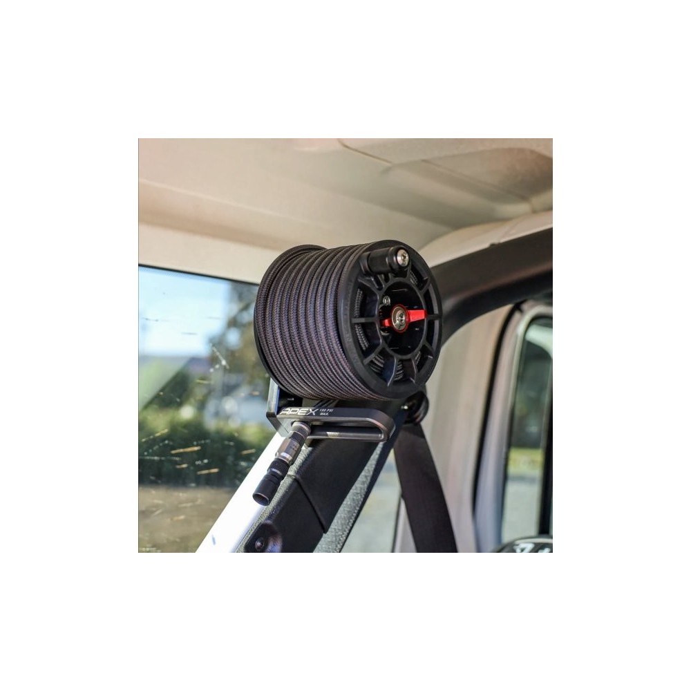 Enrouleur compact Apex CRS 35' : flexible 10,7 m pour gonflage 4x4