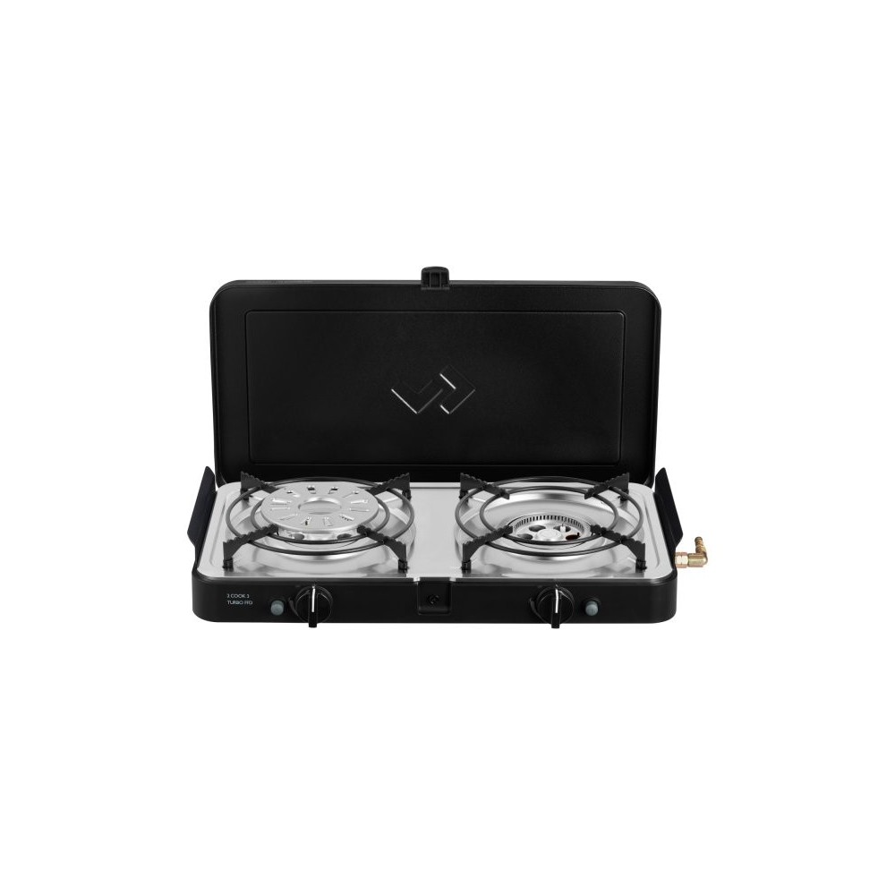 Réchaud gaz 2 brûleurs Cadac 2 Cook Turbo Deluxe – Puissant & C