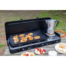 Plaque plancha Cadac 2 Cook pour réchaud – Idéale 2 & 3 brûleurs
