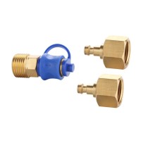 Couplage rapide double Cadac G1/2 : raccord gaz pratique et sécurisé