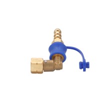 Couplage rapide coudé rotatif CADAC 8 mm – Raccord gaz sécurisé