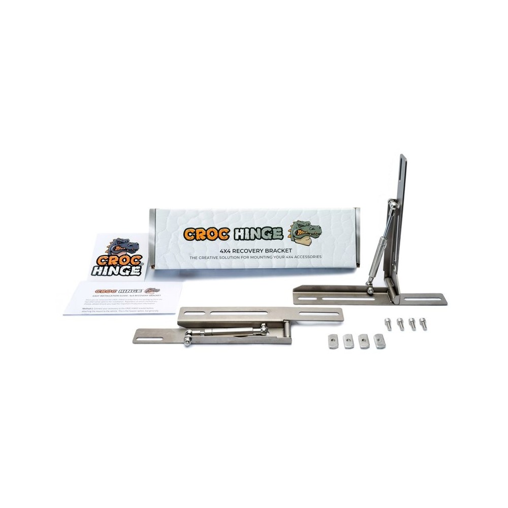 Support plaques à sable rabattable Croc Hinge – robustesse et ac