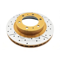 Disque de frein avant rainuré percé DBA Ø319mm pour Toyota Hilux