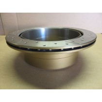 Disque de frein avant rainuré percé DBA Ford Ranger 2007-2011, pe
