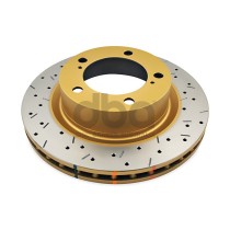 Disque de frein avant rainuré percé DBA Toyota VDJ200 – Perform