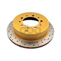Disque frein arrière rainuré percé DBA Toyota VDJ200 – Perform