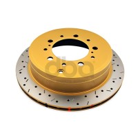Disque frein arrière rainuré percé DBA Toyota VDJ200 – Perform