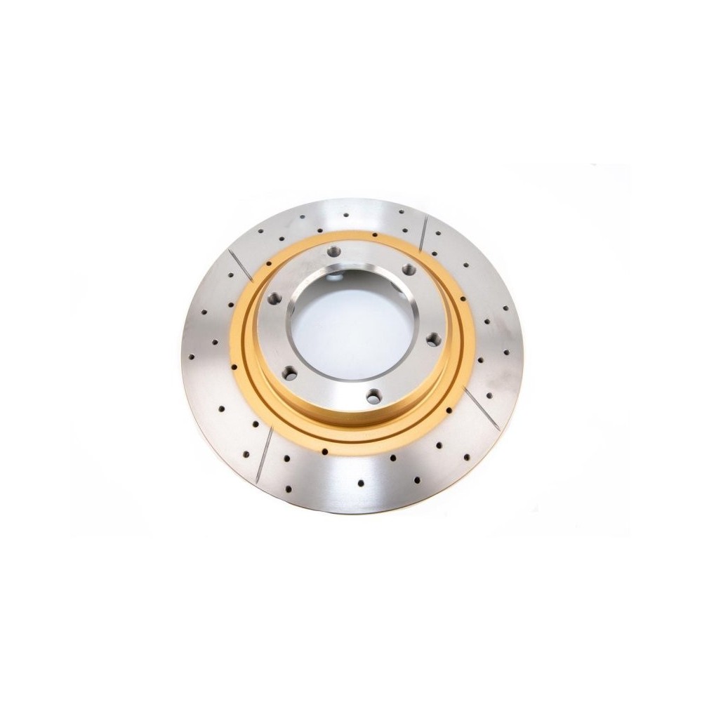 Disque de frein avant rainuré percé DBA HDJ80 - Performance et s?